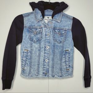 Girl’s Abercrombie Kids Twofer Denim Jacket